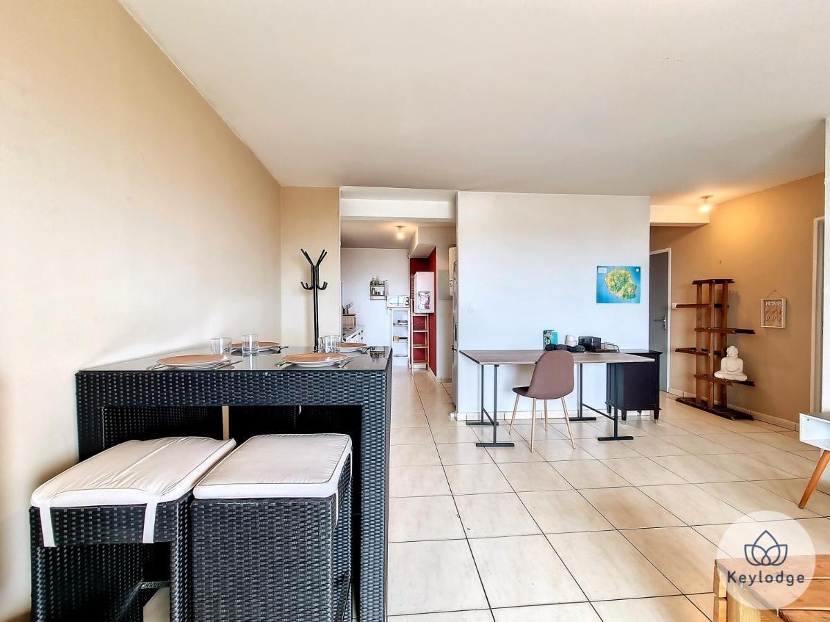 Le Mirad'Or - T2 Vue Mer A Ste-Clotilde Apartment Sainte Clotilde Luaran gambar